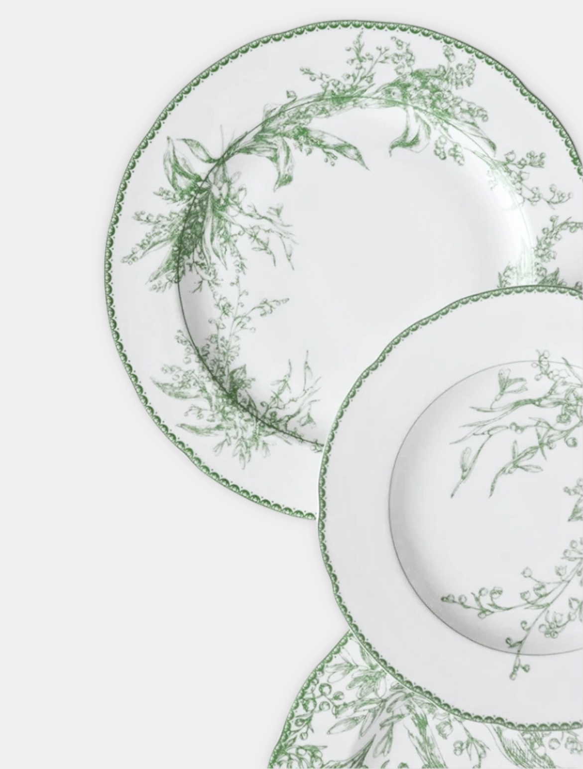 Jade Lily Plate 30.5cm