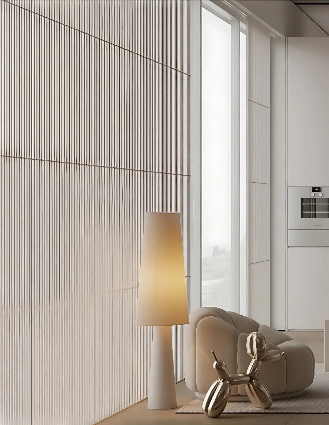 Stella Rattan Floor Lamp